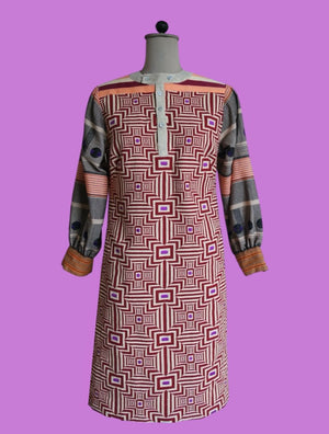 Hand Woven Organic Cotton Shirt Dress