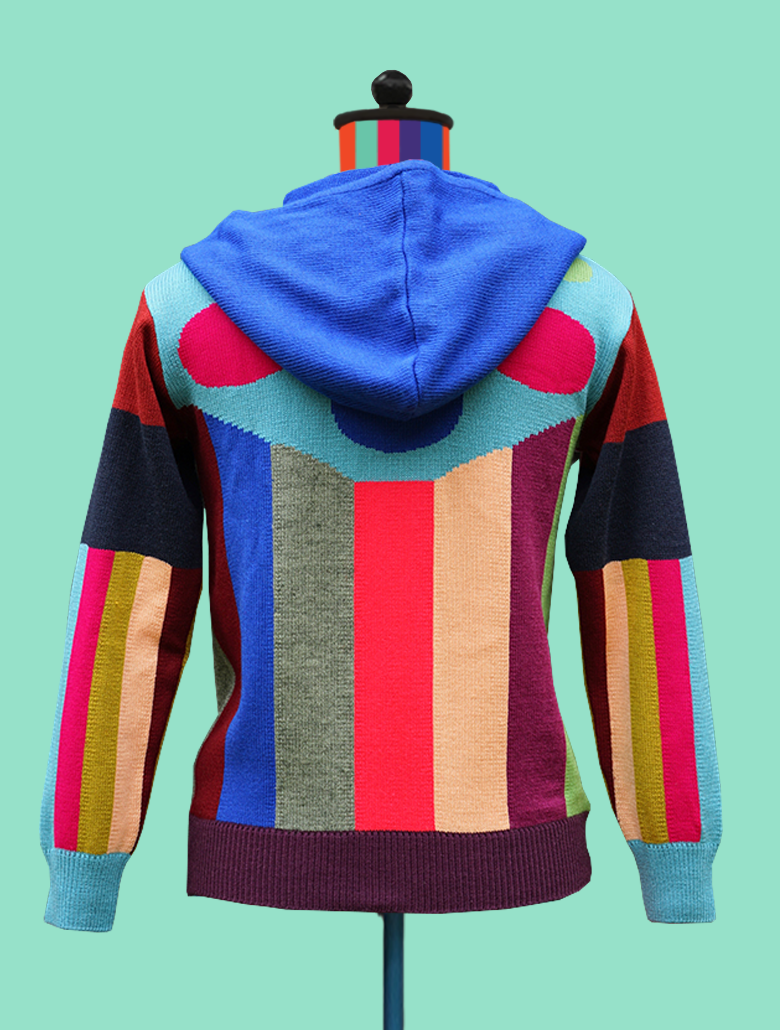 Urban outfitters multi colored 2025 hoodie