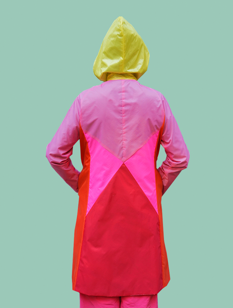 Colorblock raincoat 2025